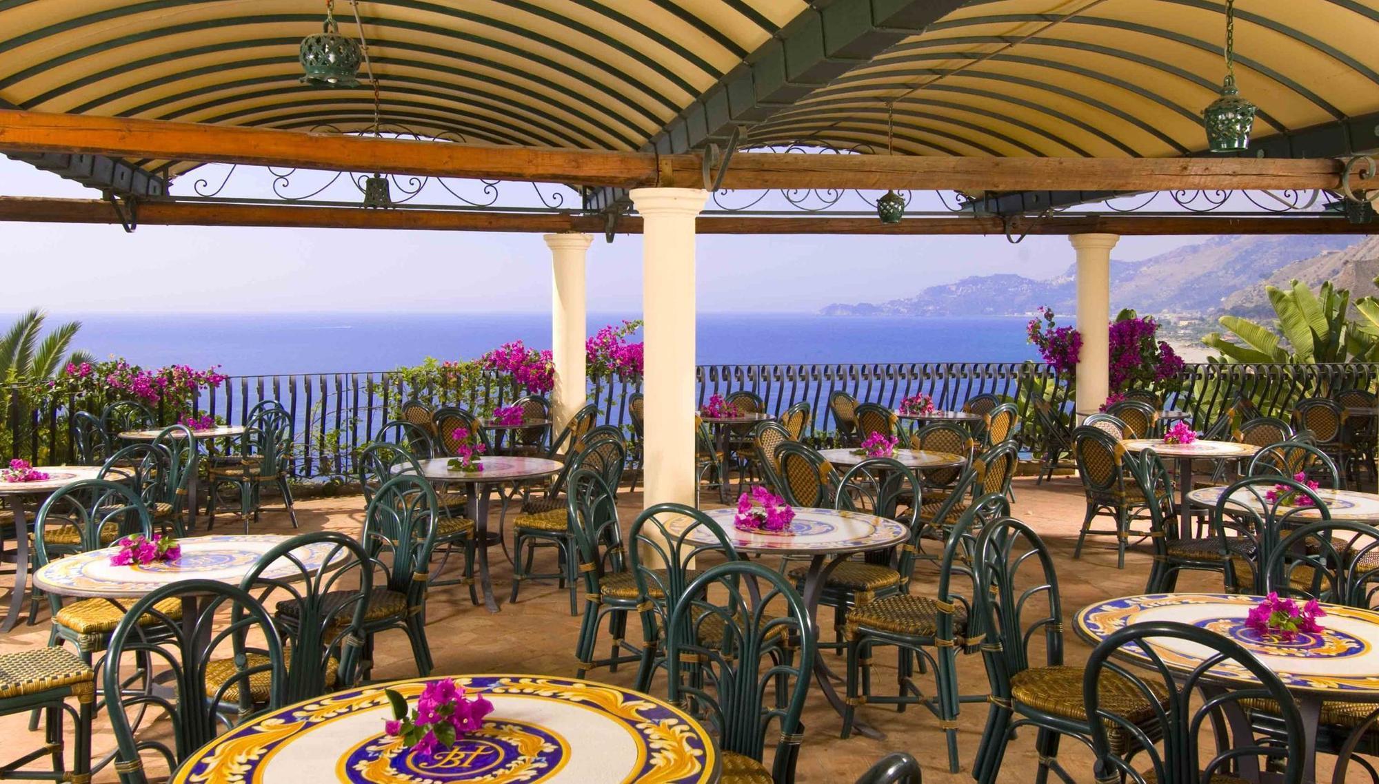 Baia Taormina Hotels & Spa Forza dʼAgro Étterem fotó